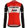 Maillot vélo 2019 Trek-Segafredo Manches Longues N001
